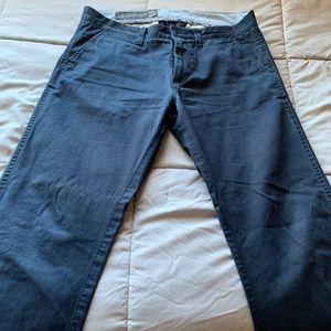 Armani Exchange Navy Blue Chinos